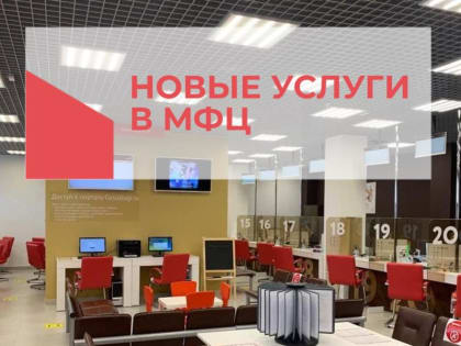 ДЛЯ УДОБСТВА ПРЕДПРИНИМАТЕЛЕЙ НОВЫЕ УСЛУГИ В МФЦ