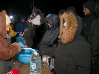 На ГПЗ устроили большой праздник в честь Крещения