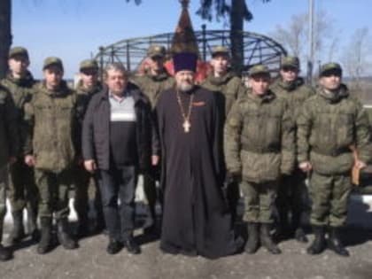 Пасхальная встреча с военнослужащими