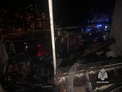 Пожар в Пензе: эвакуация жильцов многоэтажного дома