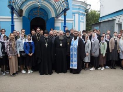 Делегация Пензенской духовной семинарии совершила паломнический визит в Казанскую епархию