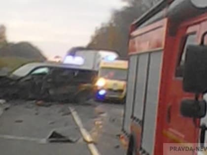 В Пензе спасатели опубликовали фото жуткого ДТП под Мокшаном