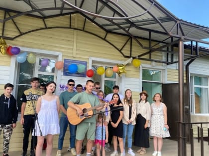 Открытие 2 смены ЗО молодёжного лагеря труда и отдыха "Тарханы"