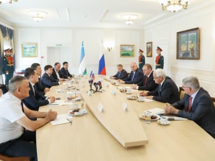 Мельниченко и Турдимов обсудили подготовку соглашения о сотрудничестве между Пензенской и Самаркандской областями