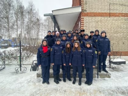 В Пензенской области бойцам отряда «Тигр» вручили форму установленного образца