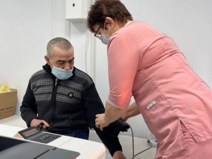 В селе Вазерки получают медицинскую помощь в новой модульной амбулатории