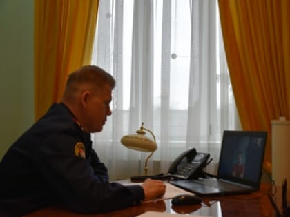 Исполняющий обязанности руководителя следственного управления Игнатенков В.В. провел личный прием детей-сирот