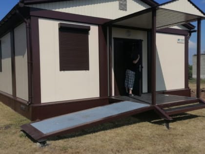 В селе Соломинка Башмаковского района установили новый ФАП
