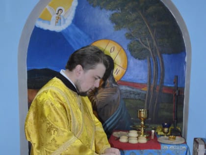 В исправительной колонии №5 совершена Божественная литургия