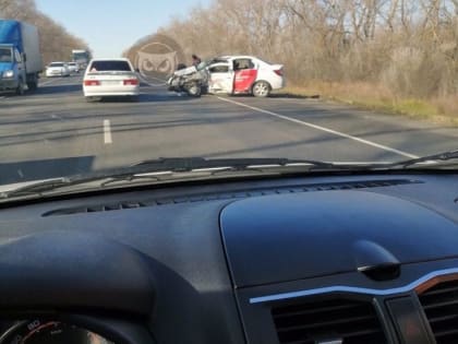 На нижнеломовской трассе столкнулись два автомобиля - соцсети