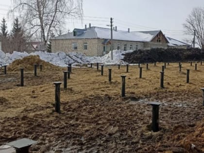 В Земетчинской больнице подготовили свайное поле для возведения трех корпусов