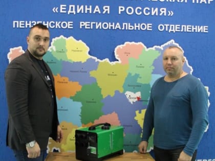 Владимир Обухов передал дизельные теплогенераторы для отправки на фронт пензенским бойцам