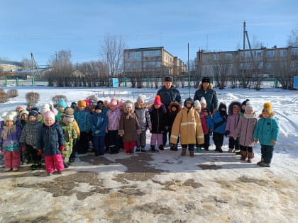 Юных пензенцев научили правилам эвакуации при пожаре
