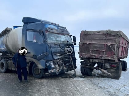 В Пензенской области произошло жесткое ДТП с грузовиками