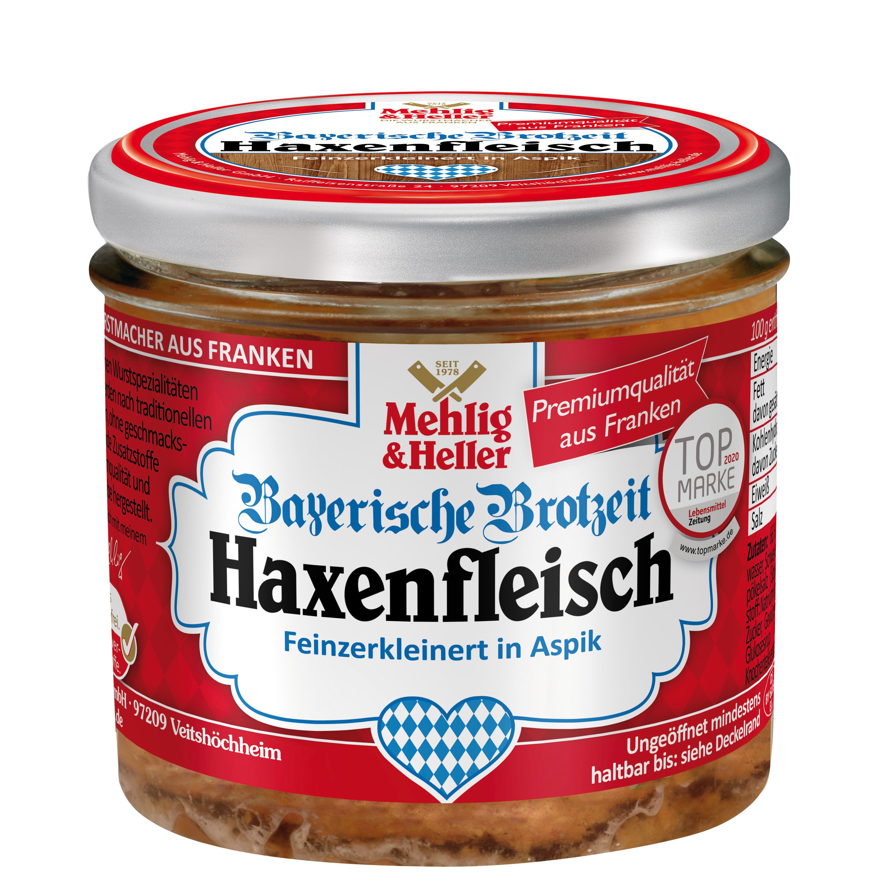 Bayerische Brotzeit Haxenfleisch 250g