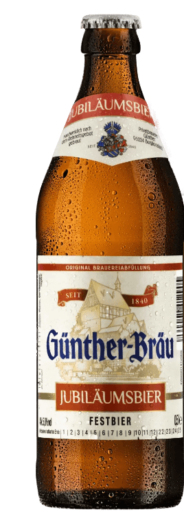 Günther-Bräu Jubiläumsbier