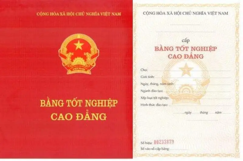 Làm bằng cao đẳng chính quy uy tín, giá rẻ, phôi thật