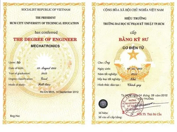 Làm bằng giả phôi thật - Mua bằng đại học giả uy tín