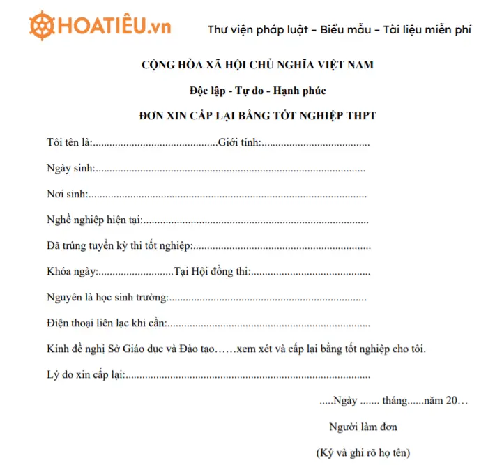 Cách xin cấp lại bản sao bằng tốt nghiệp THPT - Nhanh chóng dễ dàng