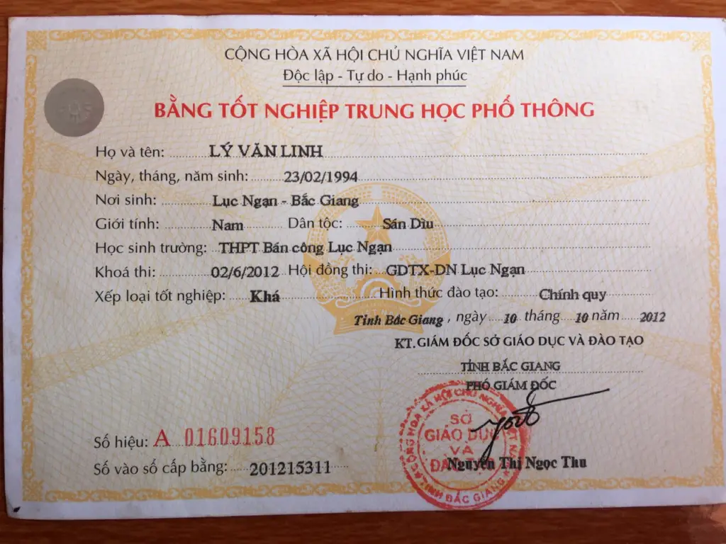 Dịch vụ làm bằng cấp VIP: Uy tín - Chất lượng - Bảo mật