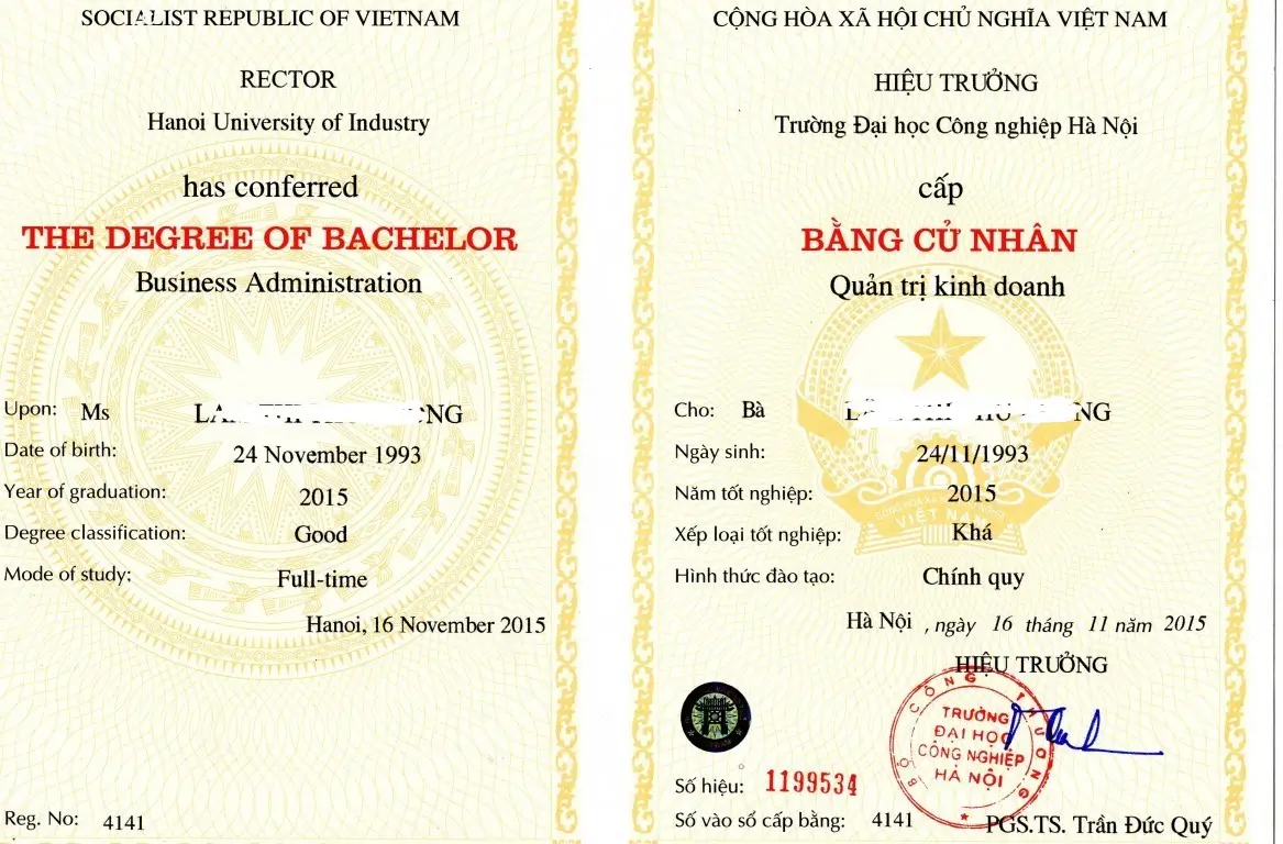 Làm bằng đại học chất lượng Bộ GDĐT - Uy tín, chất lượng, bảo mật
