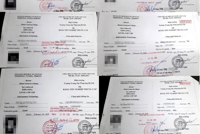 Photo Công Chứng Bằng Tốt Nghiệp THPT Ở Đâu Uy Tín, Nhanh Chóng?