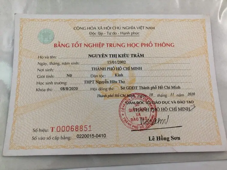 Làm Bằng THPT Uy Tín