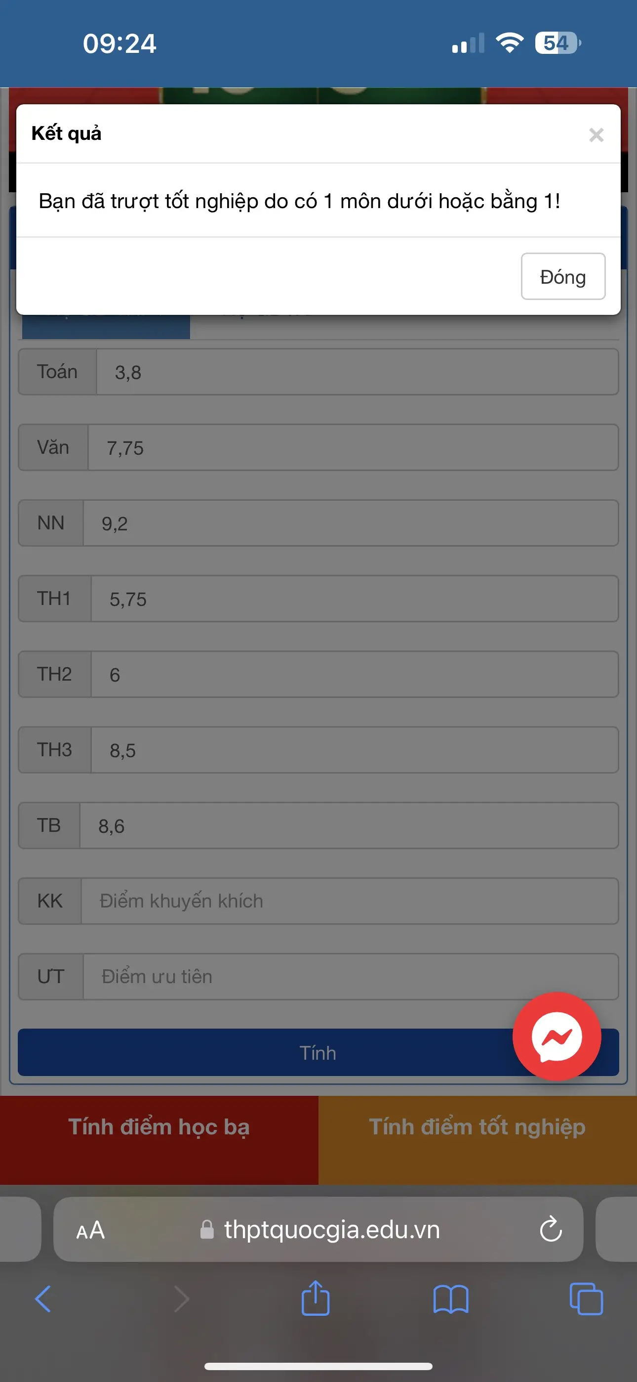 Trượt tốt nghiệp cấp 3 có được thi lại không