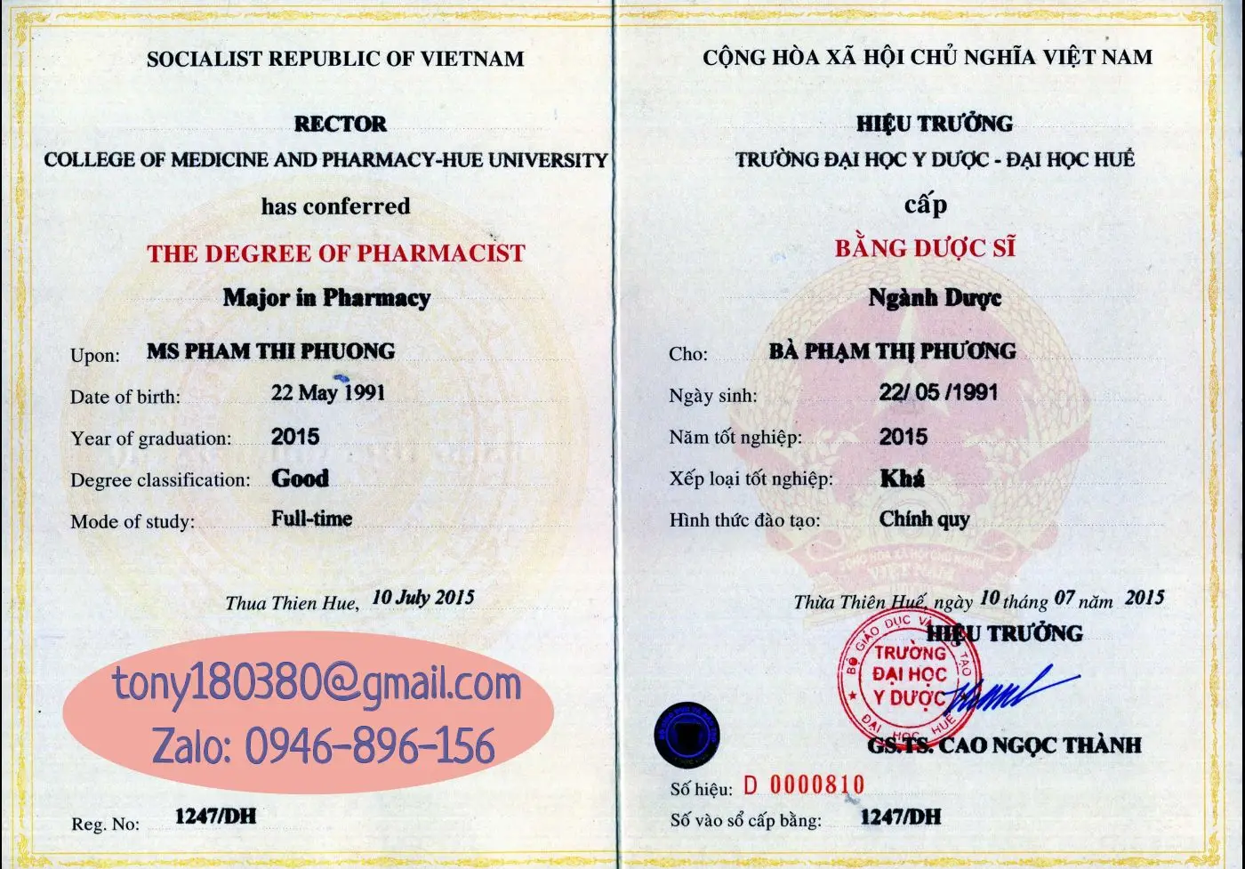 Làm Bằng Cao Đẳng Chính Quy Giống Thật 100% Giải Pháp Hoàn Hảo Cho Tương Lai