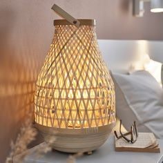 Natural Bamboo Desk Lamp