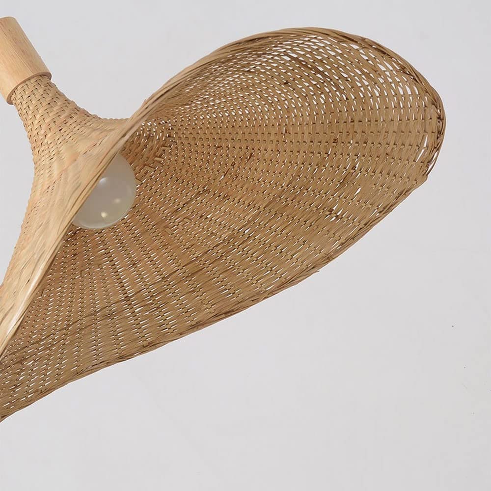 Luxury Bamboo Sphere Pendant — styled in a café interior thumbnail 3