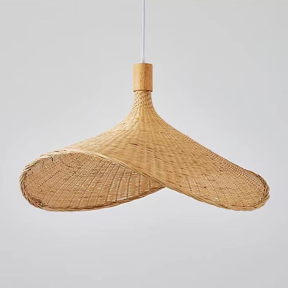 Luxury Bamboo Sphere Pendant — installed in a restaurant setting thumbnail 8