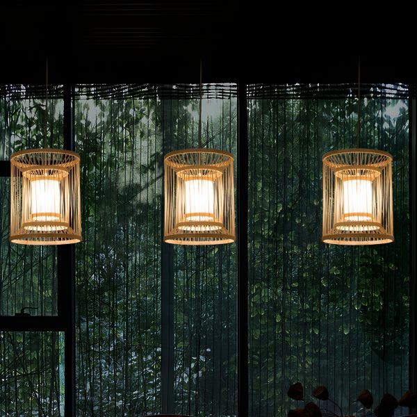 Bamboo Globe String Light Set — boho bedroom fairy light styling thumbnail 10