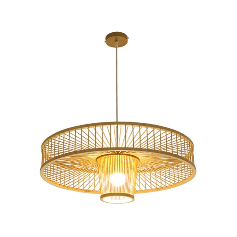 Living Room Bamboo String Lights — styled around a café patio thumbnail 2