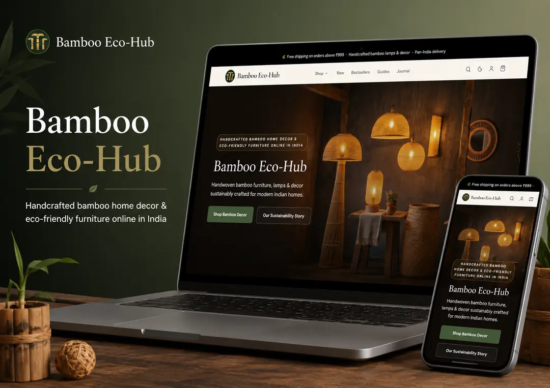 Bamboo Eco Hub: Artisan Sustainable Marketplace