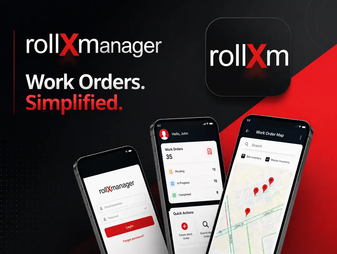 RollX Manager: Field Operations & Site Management App