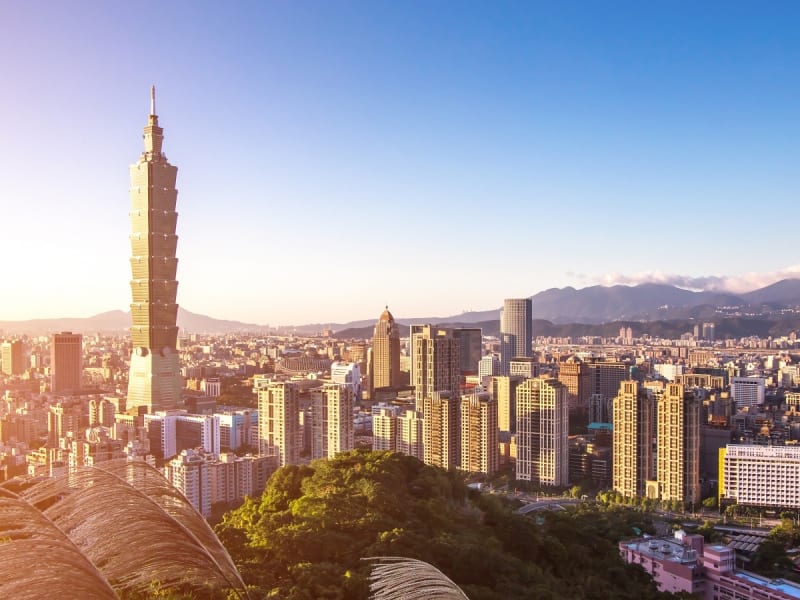 View Taipei 101, one of the world’s tallest buildings and Taipei’s landmark skyscraper