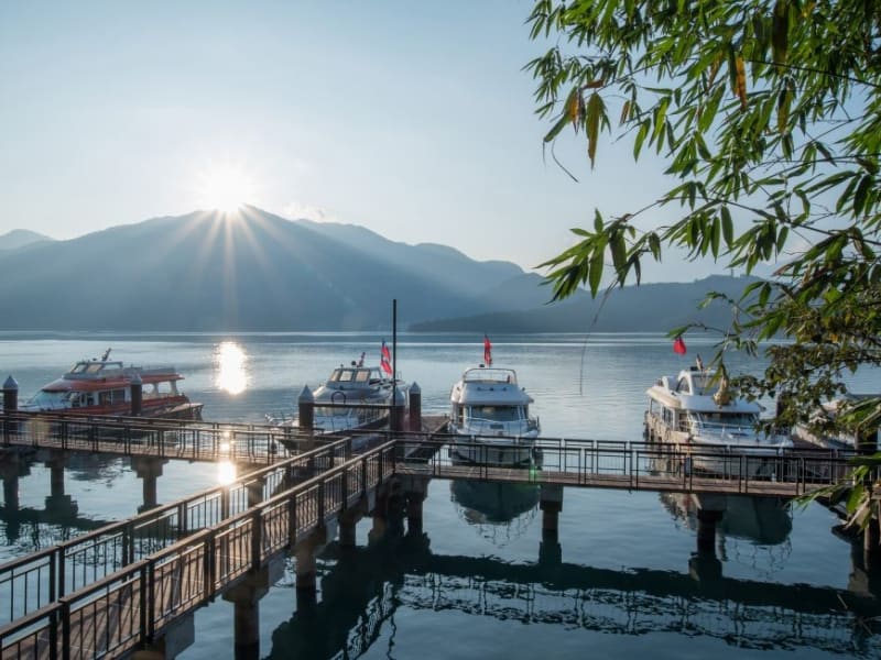 Enjoy a pleasure cruise on the lake itself