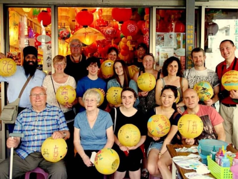 Day 1: Make your own Chinese lantern in the oldest lantern shop in Lugang Taiwan