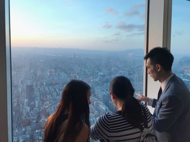 See it all from the Taipei 101 observatory