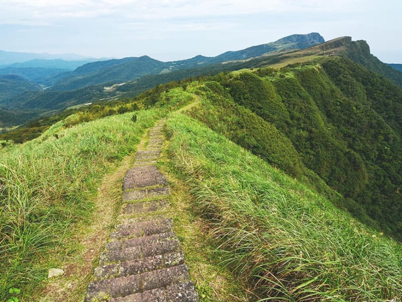 Hike on a historic, relic strewn Qing-era trail