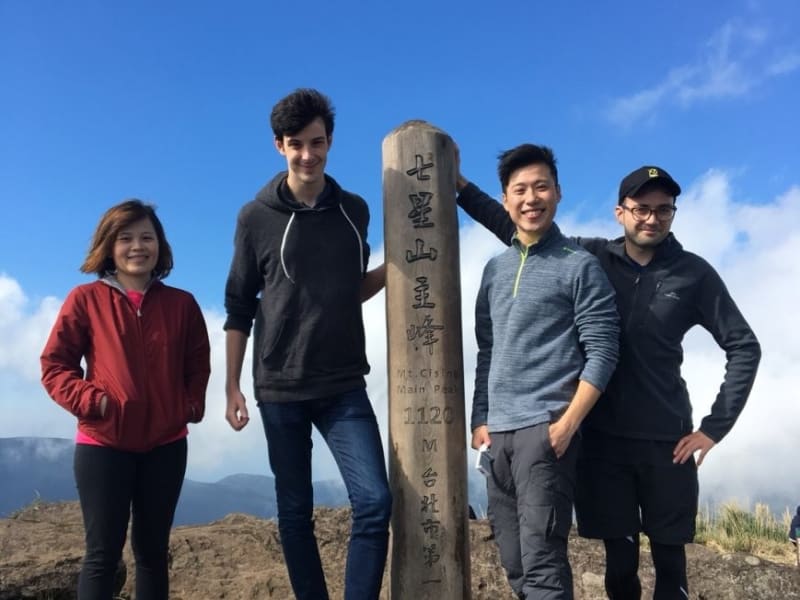 Climb to the top of two peaks, including Taipei's tallest mountain