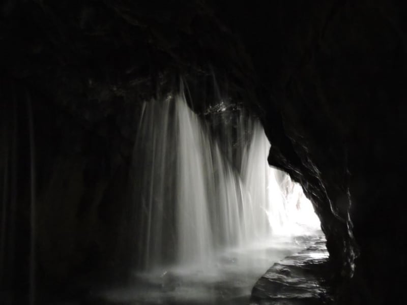 Explore caves and waterfalls