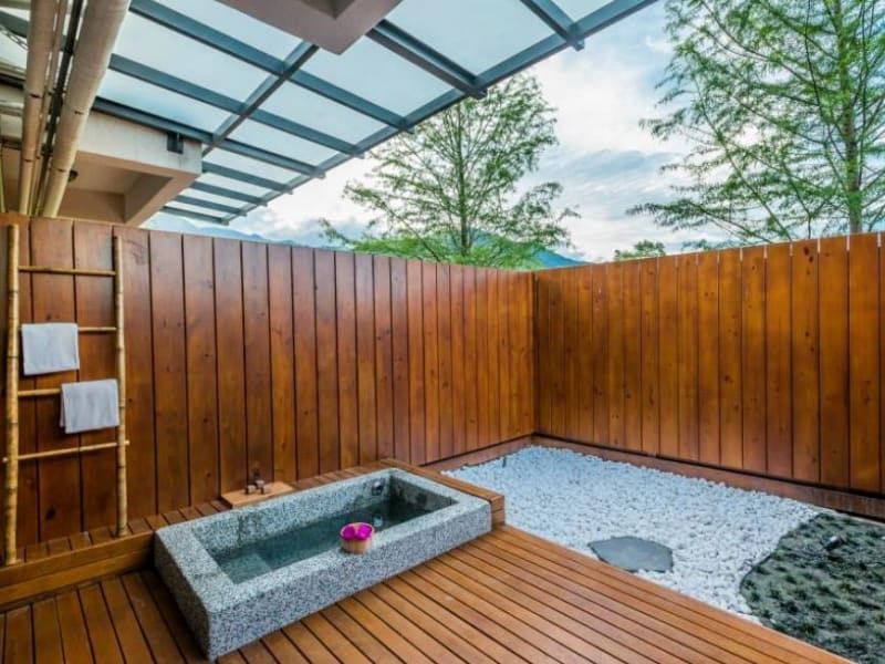A beautiful hotel with deep private soaking tubs in each room | Photo Courtesy of The Silence Manor