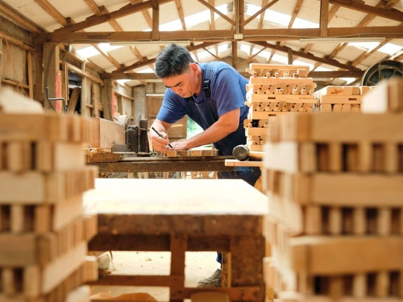 Learn about woodworking from Daxi's local woodmasters