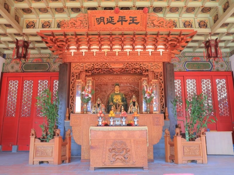 延平郡王祠見学
