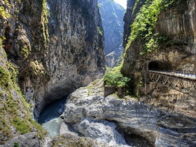 Witness the world's largest marble canyon