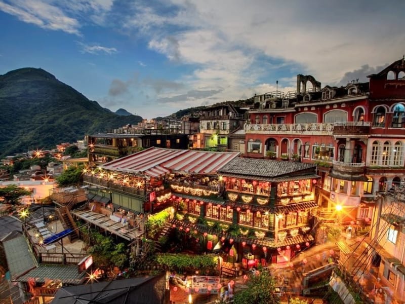 Be spirited away in the magical village of Jiufen