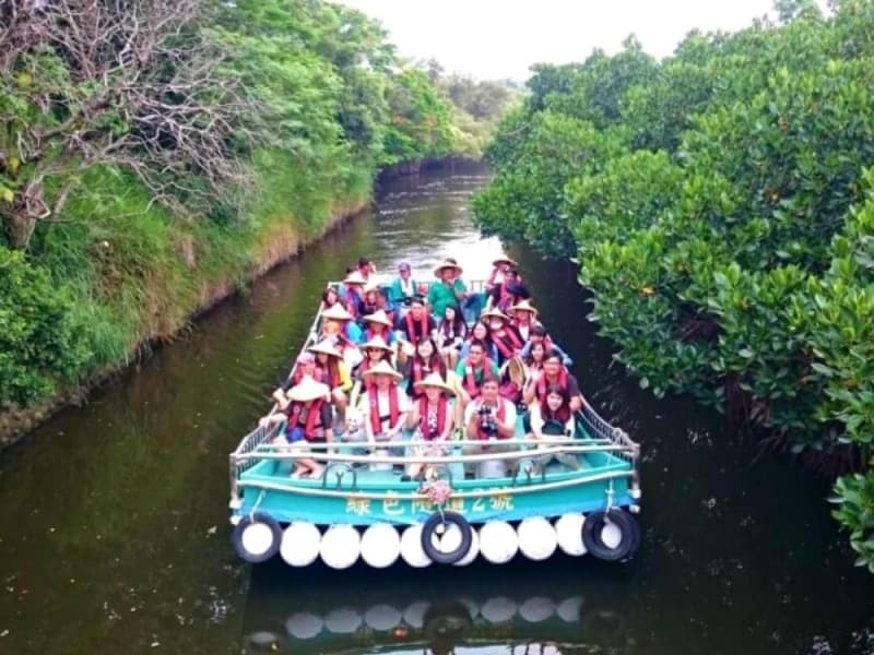 台江国家公園の四草緑色隧道(緑のトンネル)