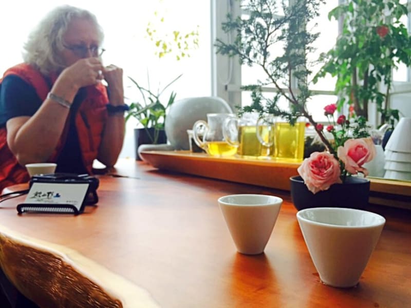 ▴ Day 5: Sip tea with a view at Alishanwin Tea House